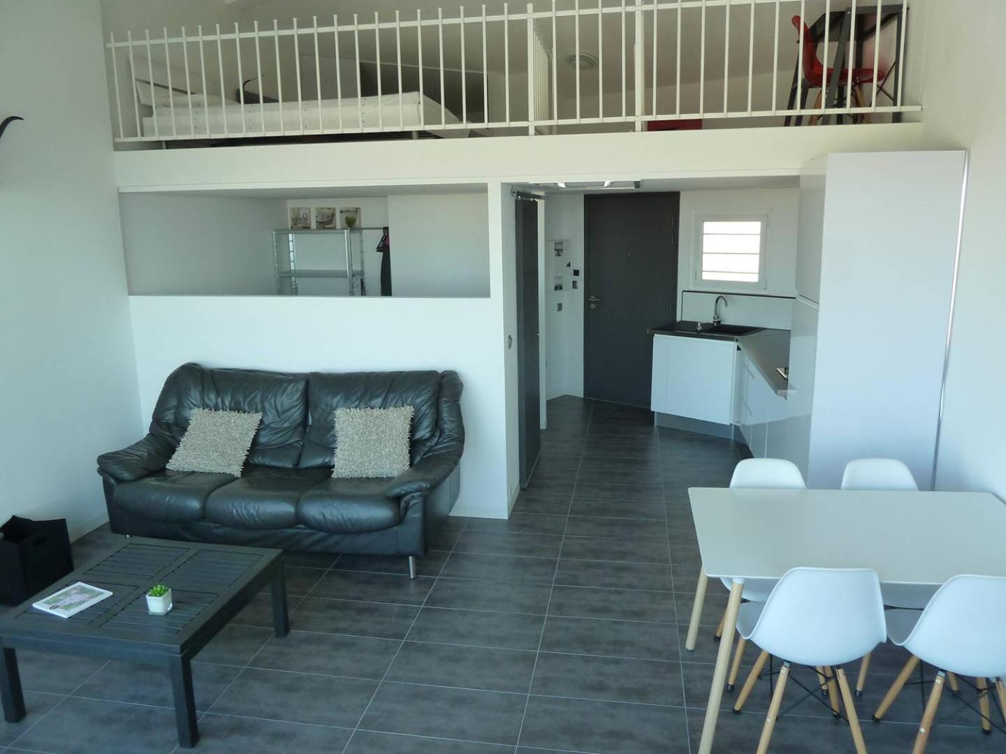 AS14629 - P2 Mezzanine avec vue mer latérale, dans une résidence sur plage avec parking privé Le Grau-du-Roi Exterior foto